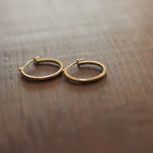 Gold Hoop Earrings